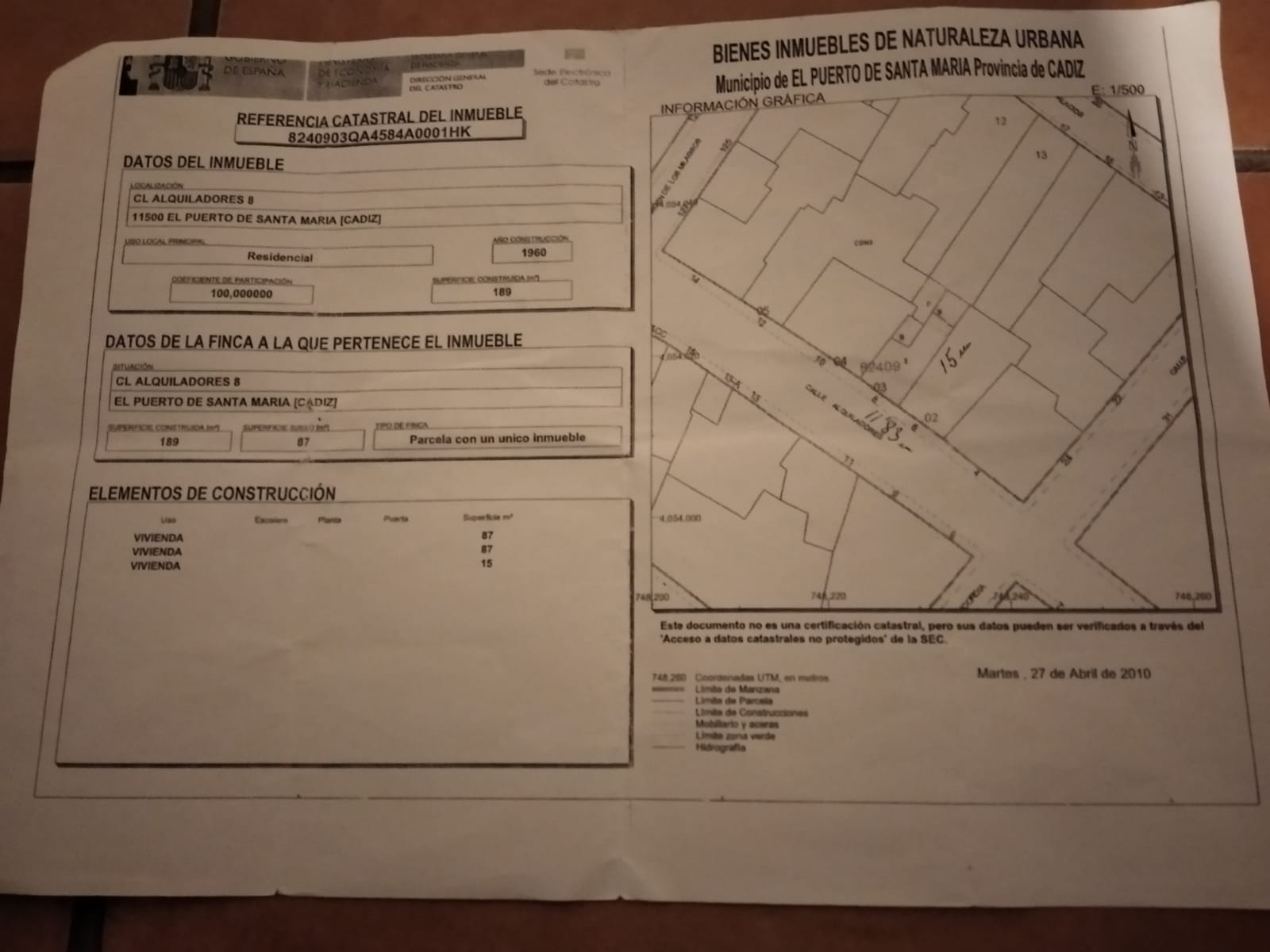 Köp av hus i El Puerto de Santa María